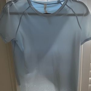 light blue size 4 lululemon top!